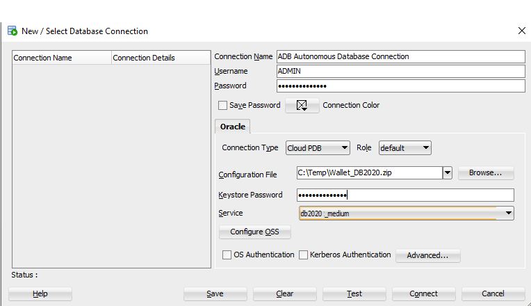 Une description de adb_connect_sqldev_17.4.png suit