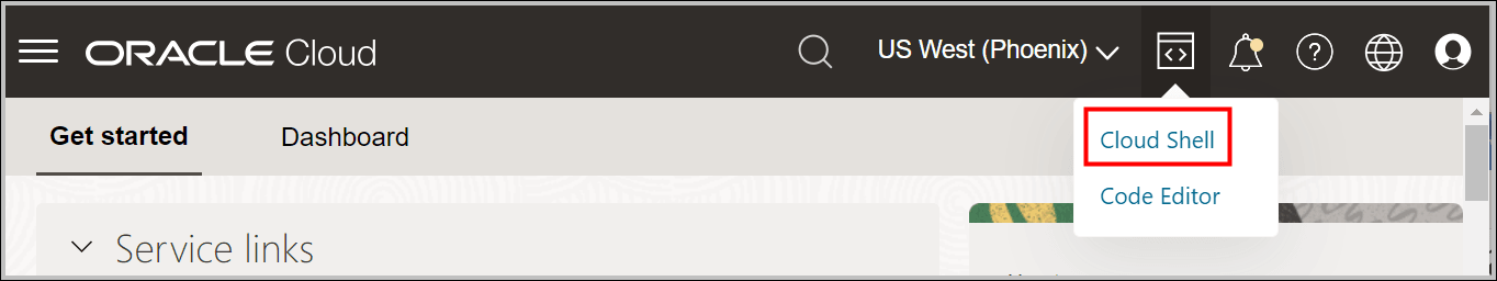 Une description de cloud_shell1.png suit