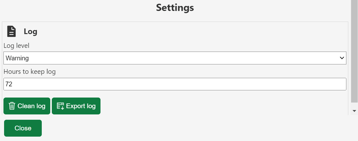 Description de log-settings.png : Description de log-settings.png :