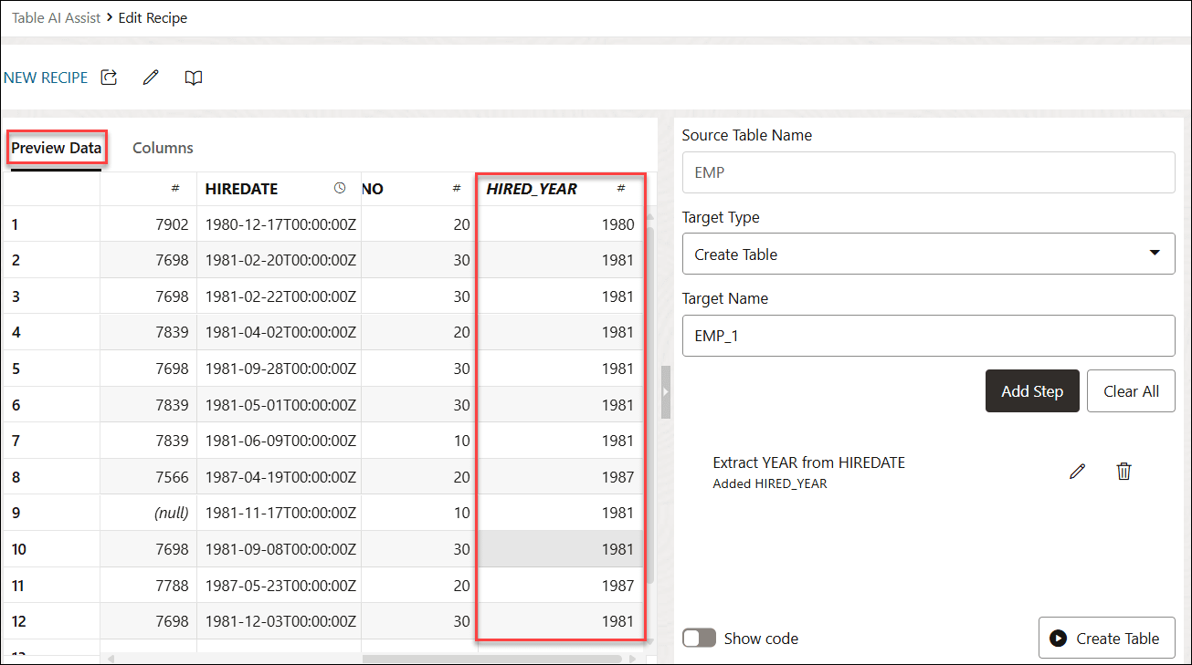 Description de view-results-recipe.png :