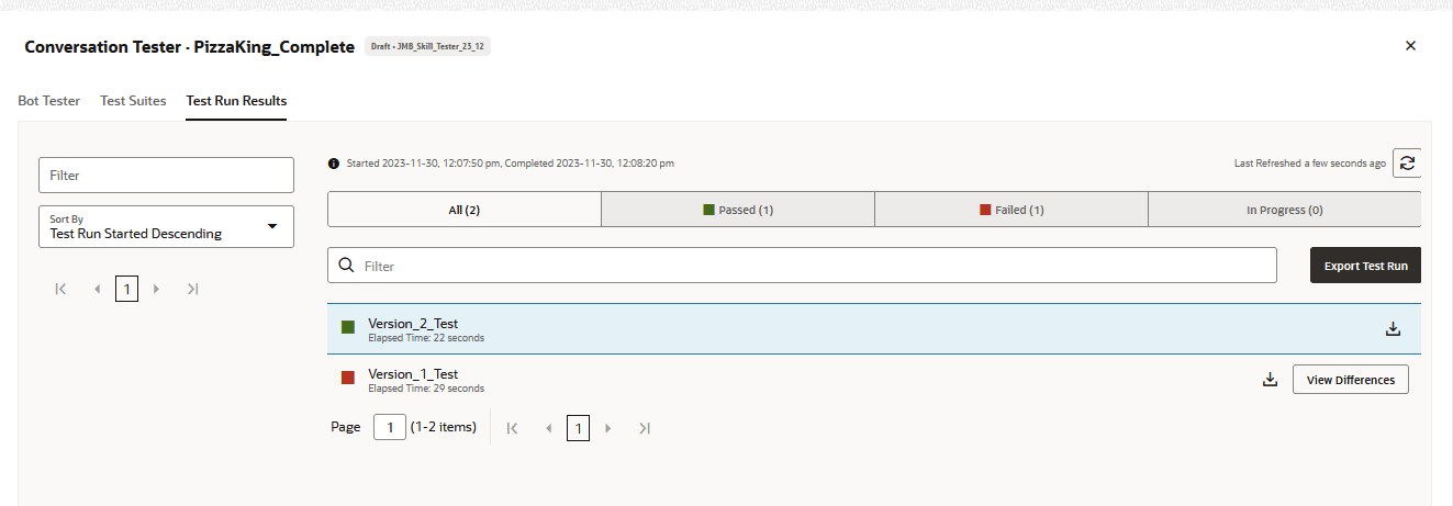 Une description de test-run-results.png suit Une description de test-run-results.png suit