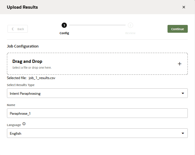 Description de upload-results.png ci-dessous Description de upload-results.png ci-dessous