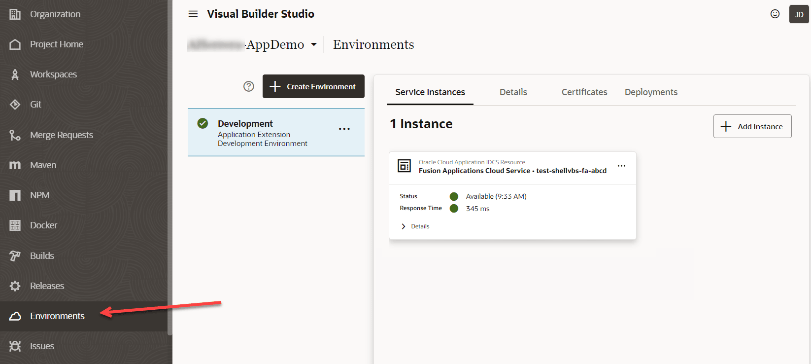 Description de developmentenv.png :