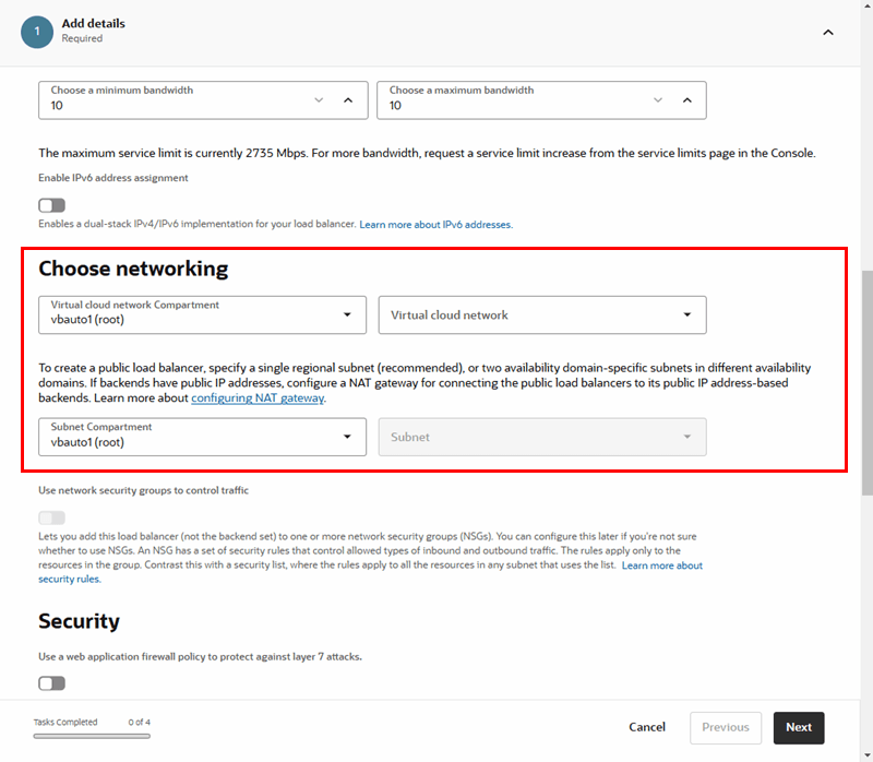 Description de waf-load-choose-networking.png : Description de waf-load-choose-networking.png :