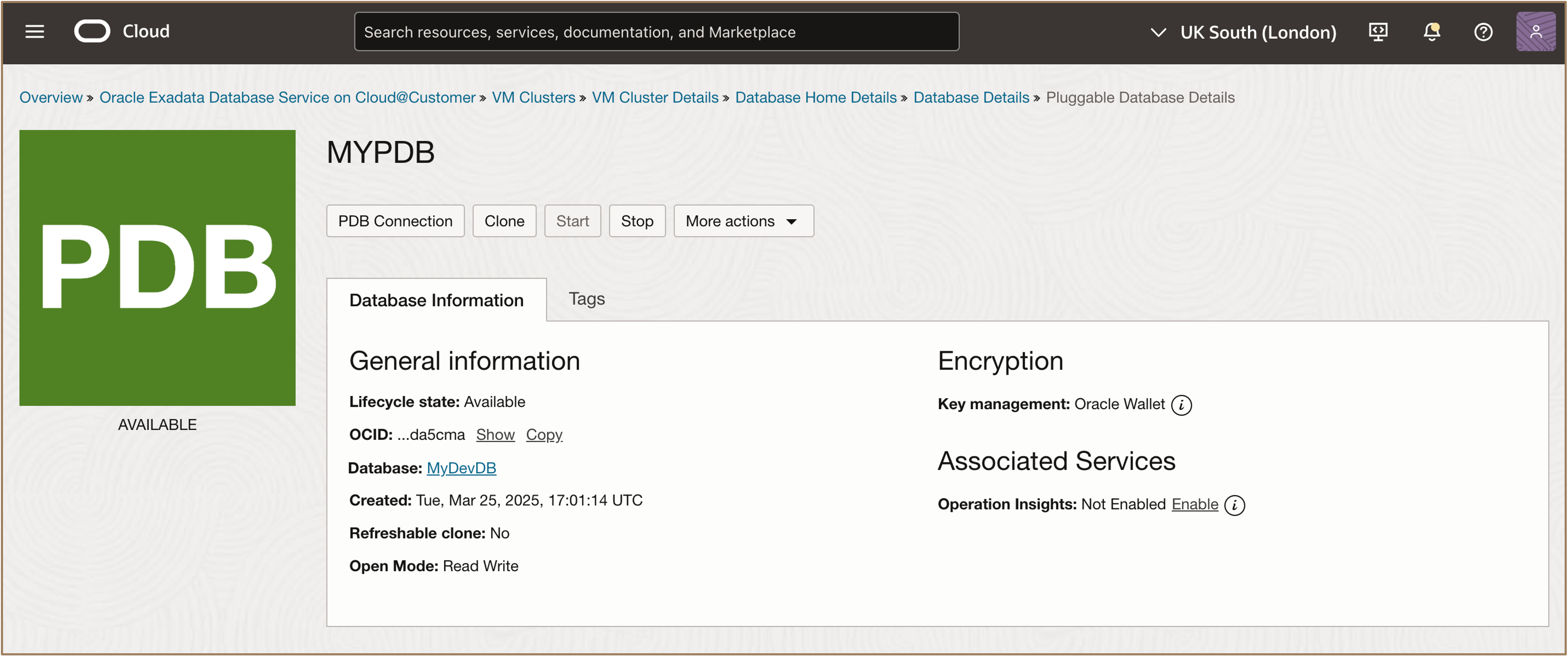 Image montrant la base de données relationnelle créée Image montrant la base de données relationnelle créée