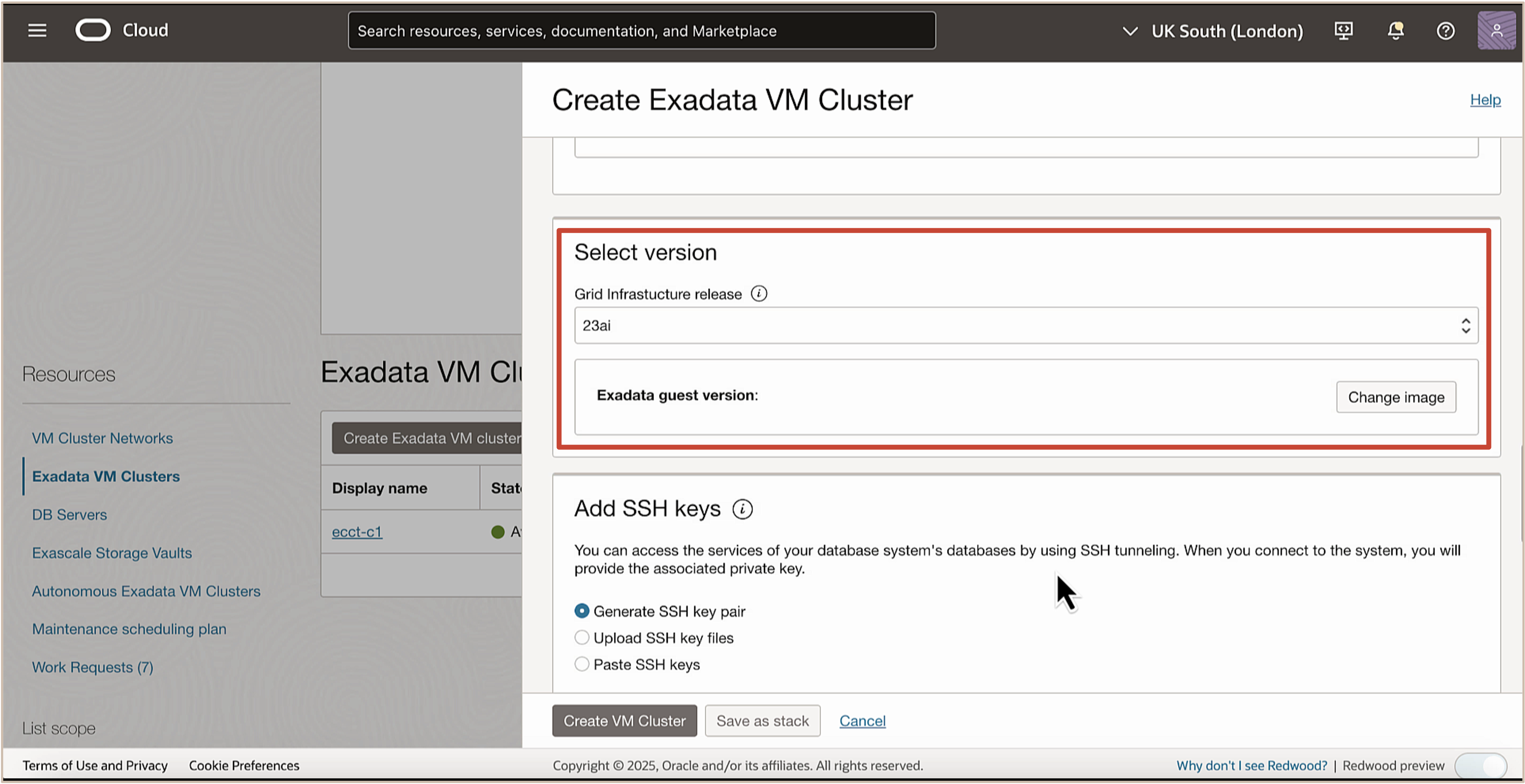 Image présentant la configuration de la grappe de machines virtuelles Image présentant la configuration de la grappe de machines virtuelles