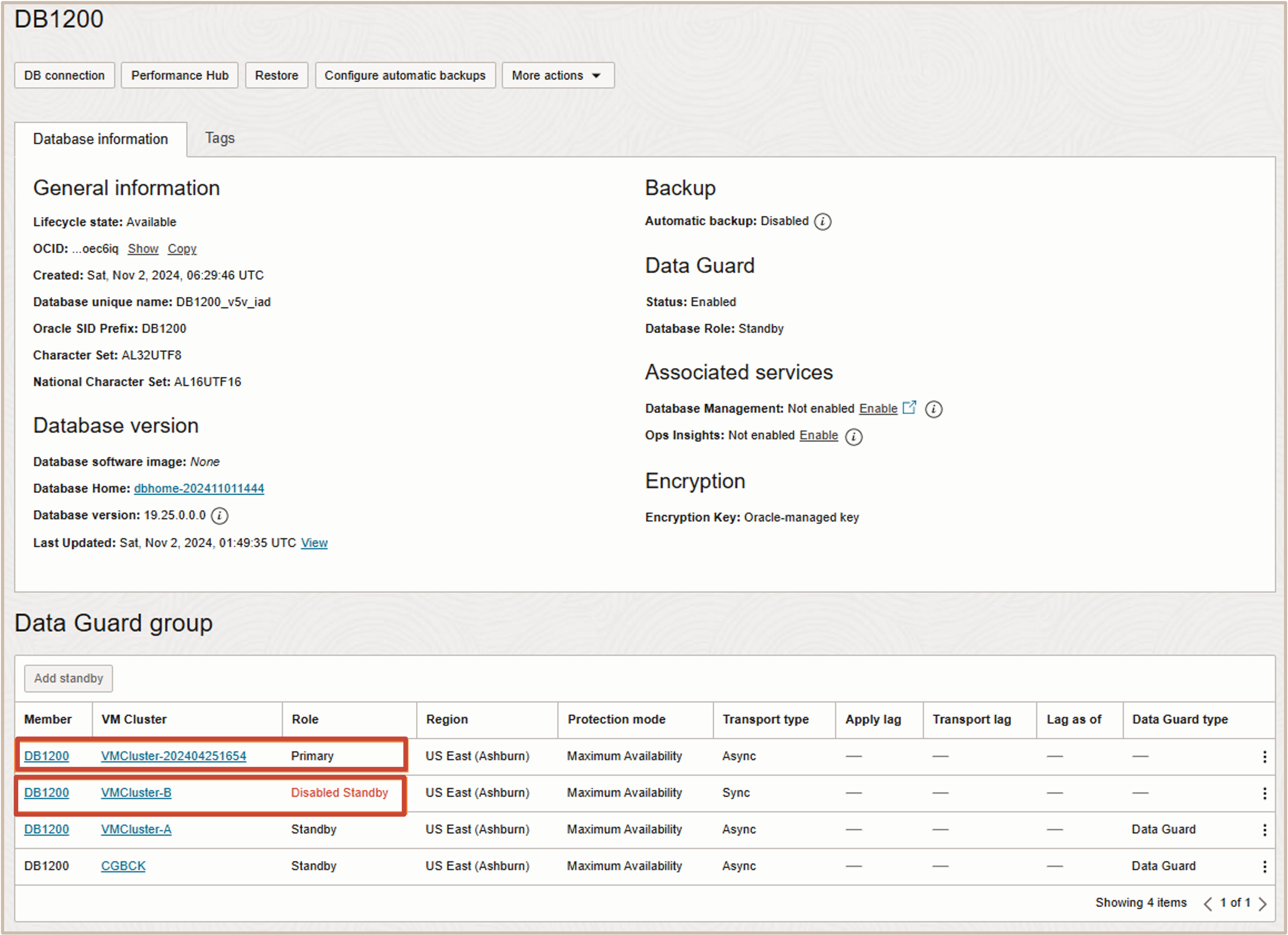 Image affichée après le basculement