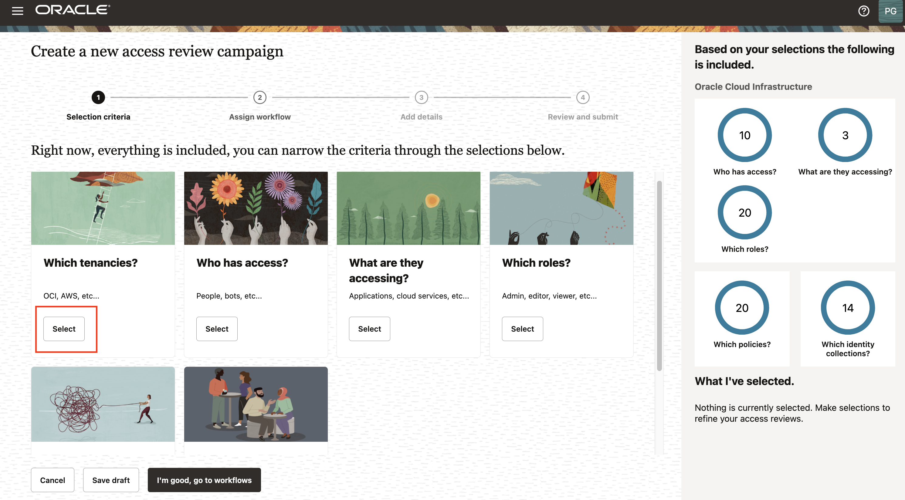 Sélectionner un fournisseur de nuage