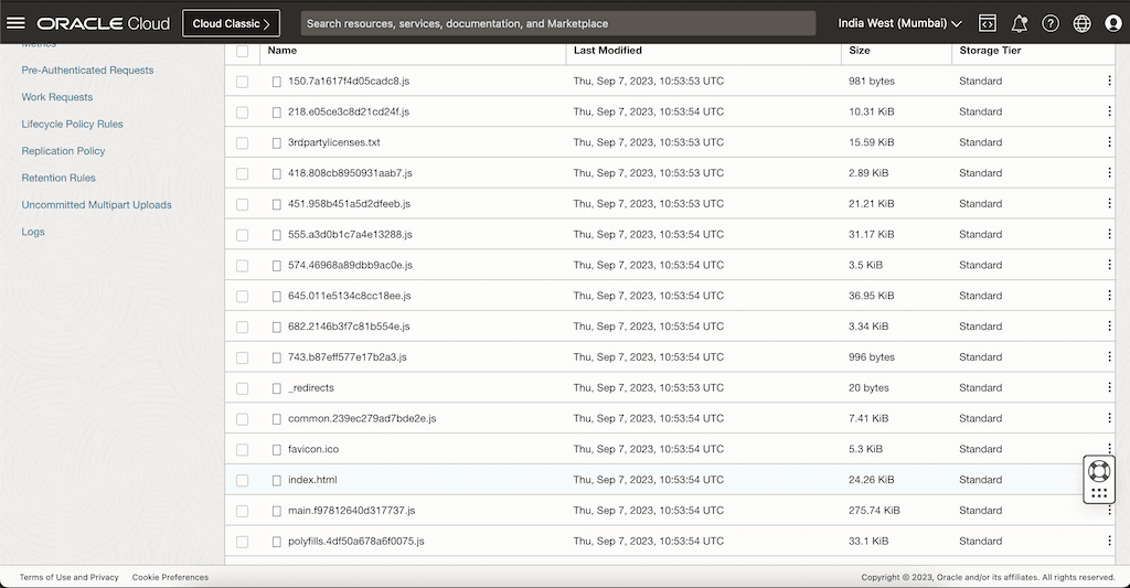 Fichiers de répartition