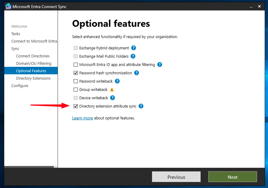 Fonctions en option