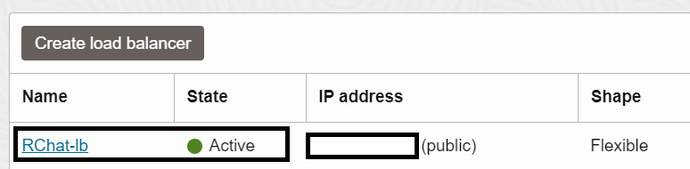Load Balancer Load Balancer