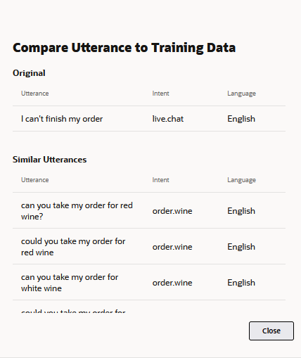 Description de l'image similar_utterance_report_anomalies.png ci-après