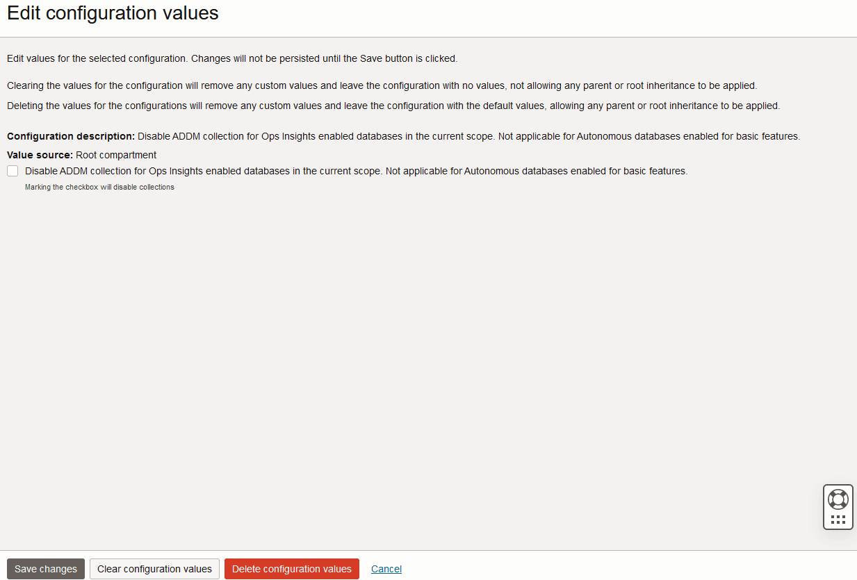Configuration du service - Options personnalisables Configuration du service - Options personnalisables