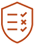 Icône de liste de sécurité Icône de liste de sécurité