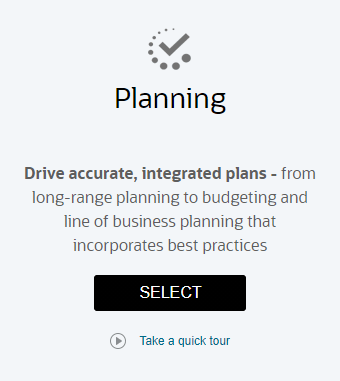 Sélectionner une planification