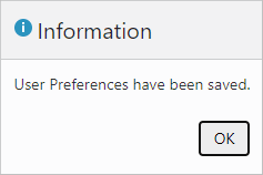 Message d'information