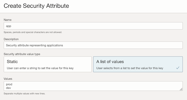 Capture d'écran présentant l'attribut de sécurité ZPR pour l'application. Capture d'écran présentant l'attribut de sécurité ZPR pour l'application.