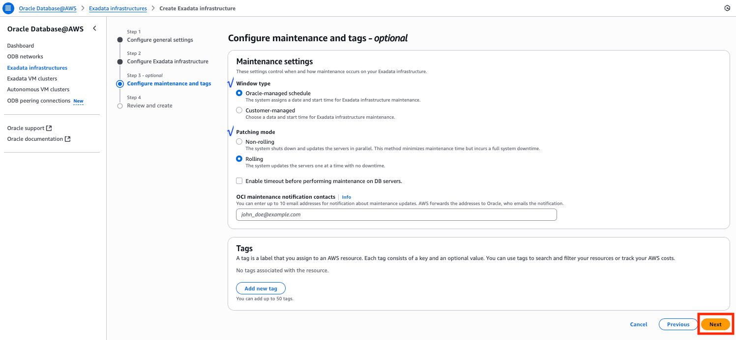 Image représentant la configuration de la maintenance et des balises
