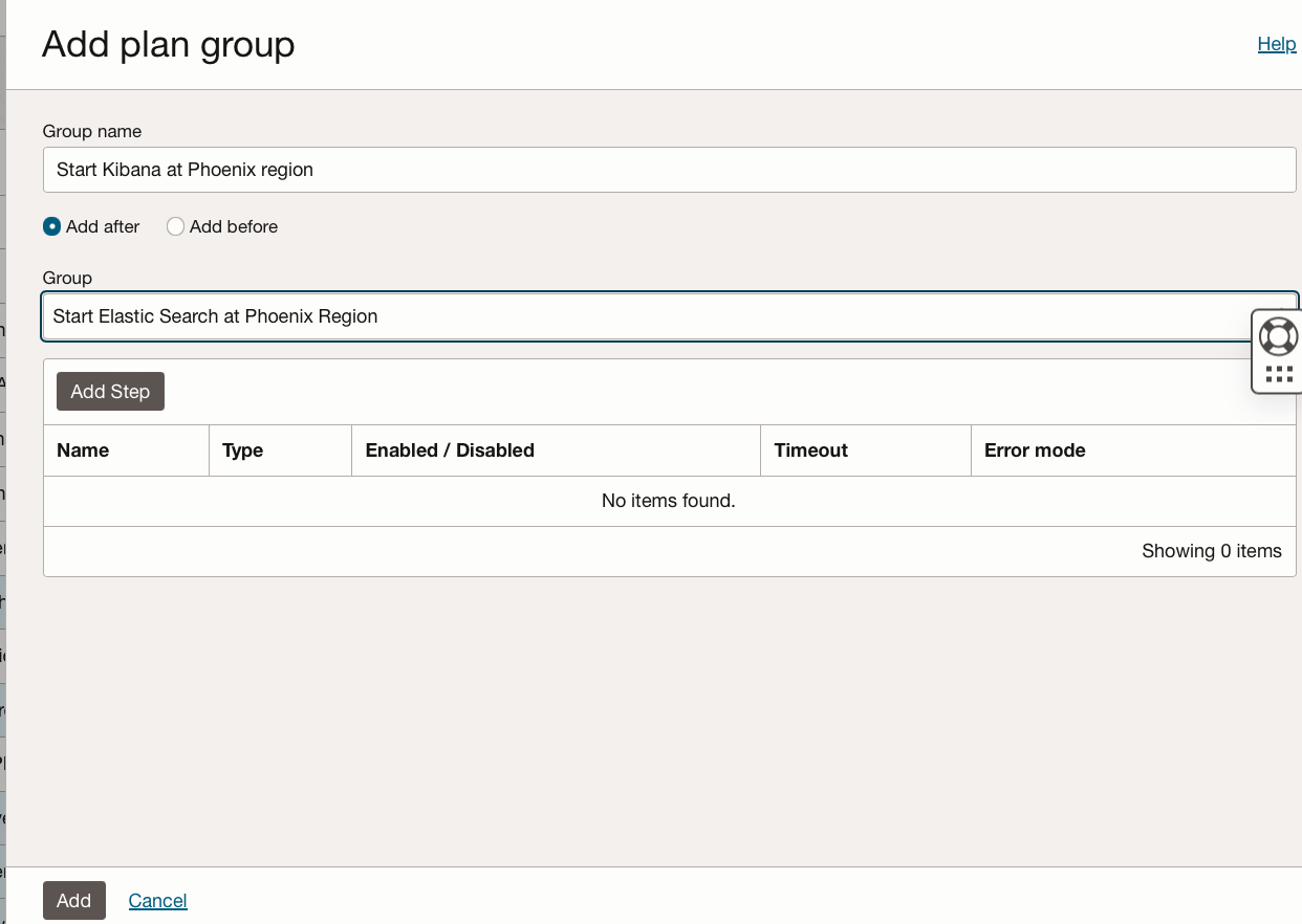 Démarrer Kibana dans la région de Phoenix
