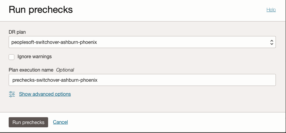 Vérification préalable de la permutation 