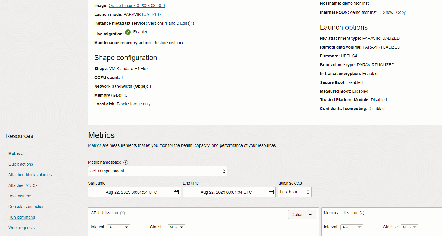 Naviguer dans les commandes `run` 