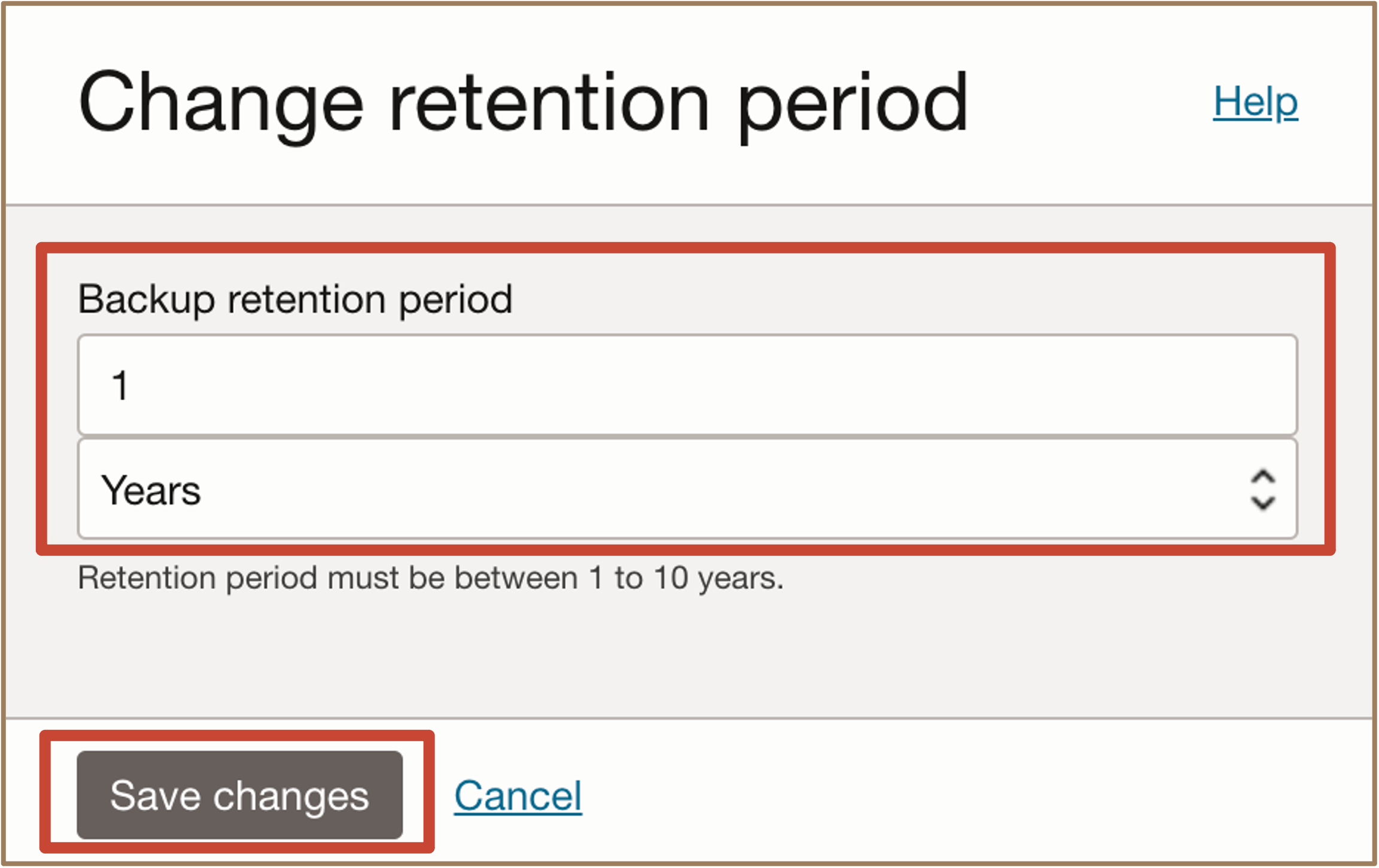 Illustration présentant la conservation des modifications