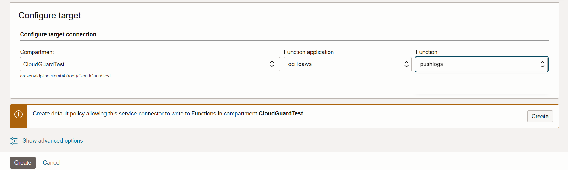 créer un connecteur de service