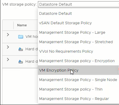 RÈGLE DE CRYPTAGE DE MACHINE VIRTUELLE