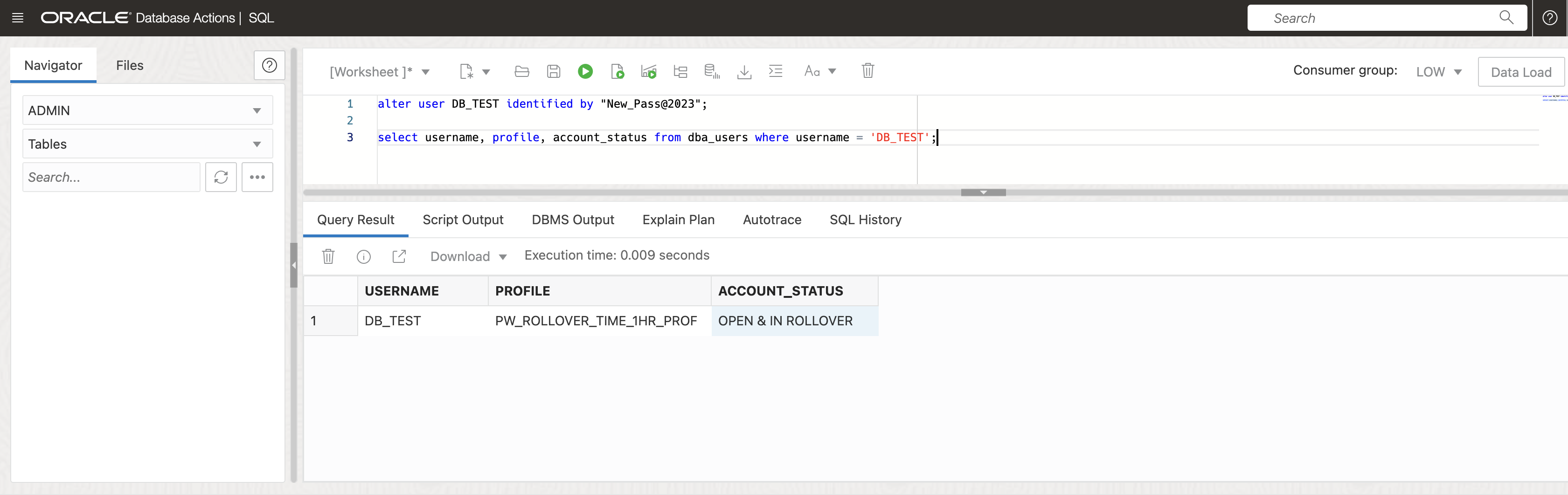 Illustration du résultat de la requête.