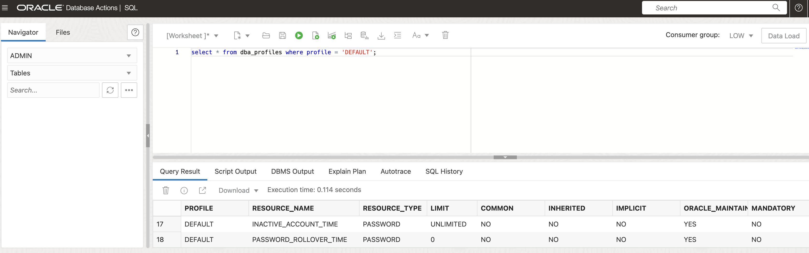 Illustration du résultat de la requête.