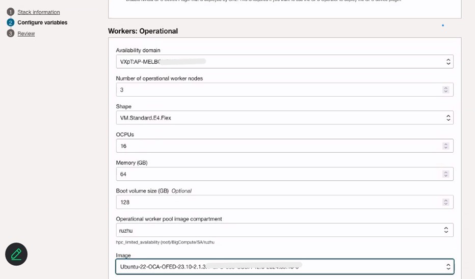 Noeud de processus actif pour les opérations