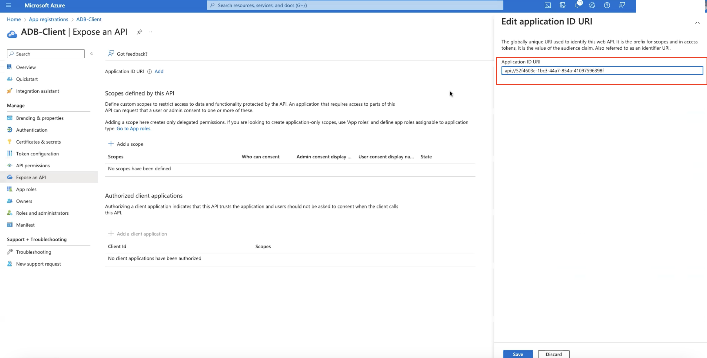 Portail Microsoft Azure