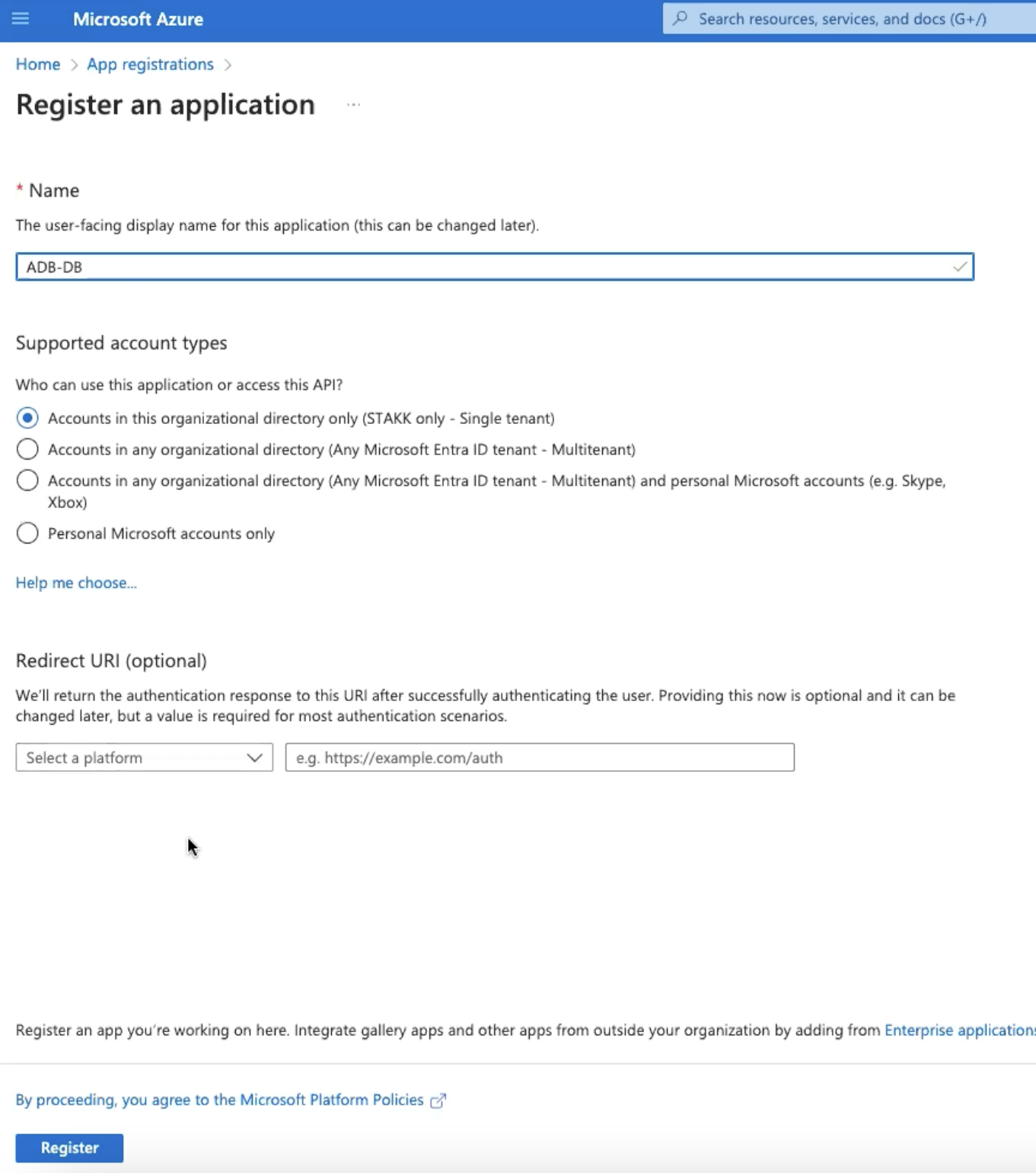 Portail Microsoft Azure
