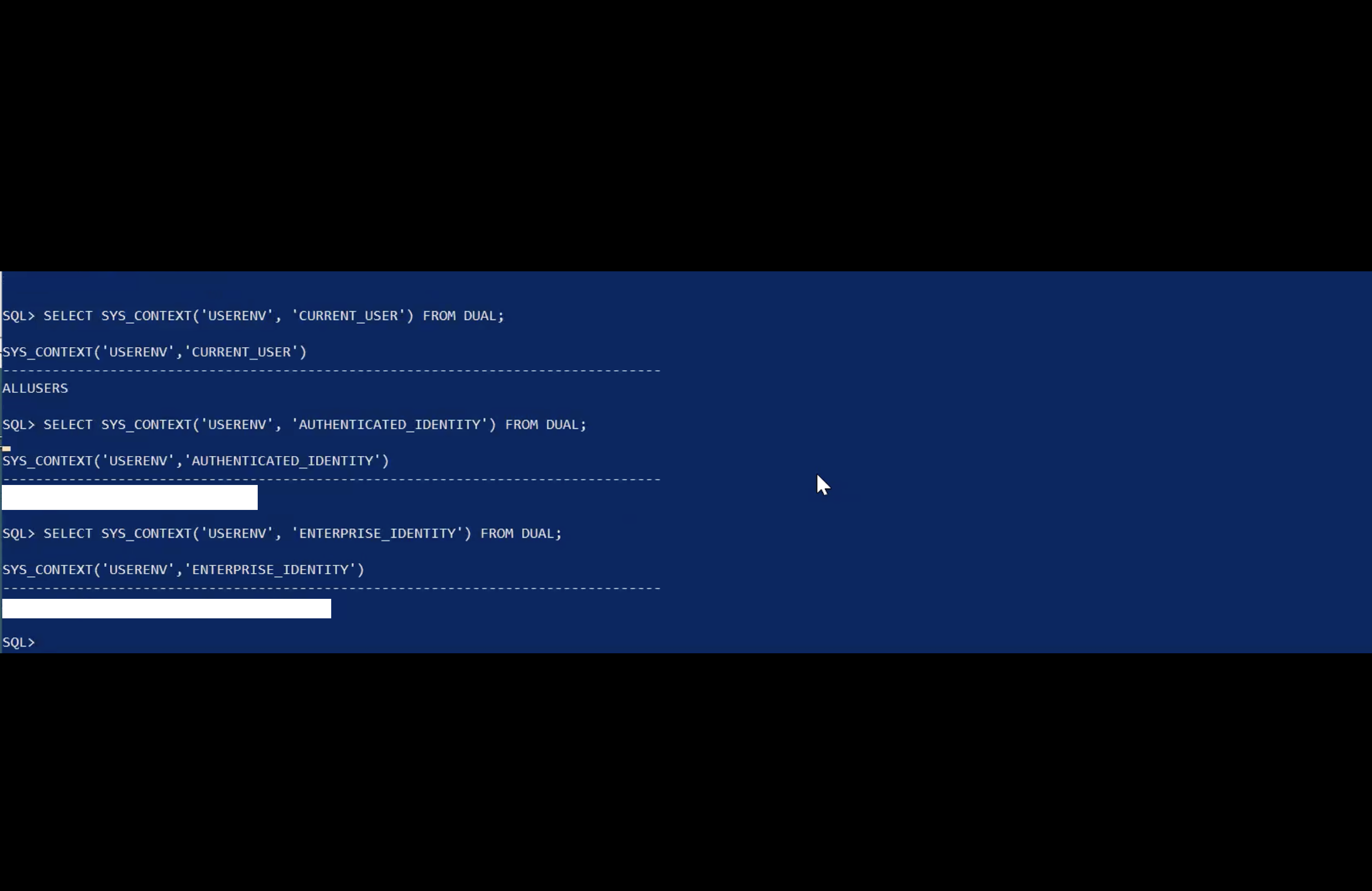 Vérifier les utilisateurs