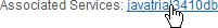 Associated service link