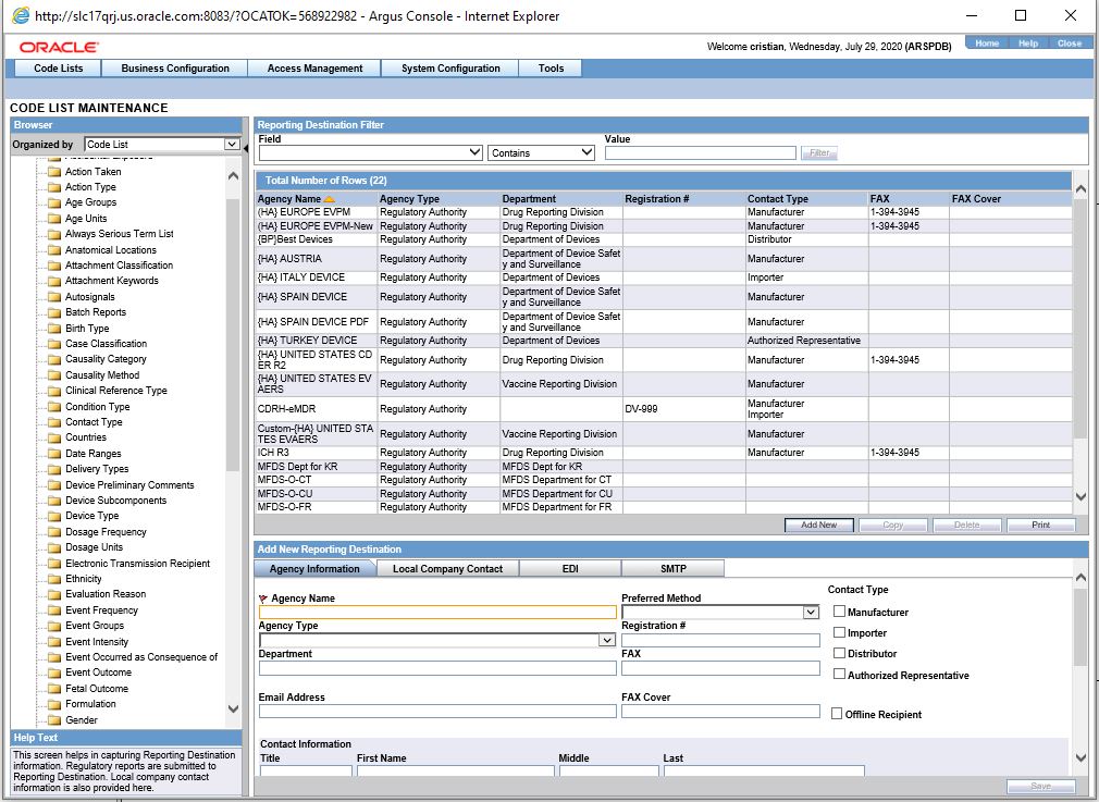 Surrounding text describes ag_info_reporting_dest.jpg.