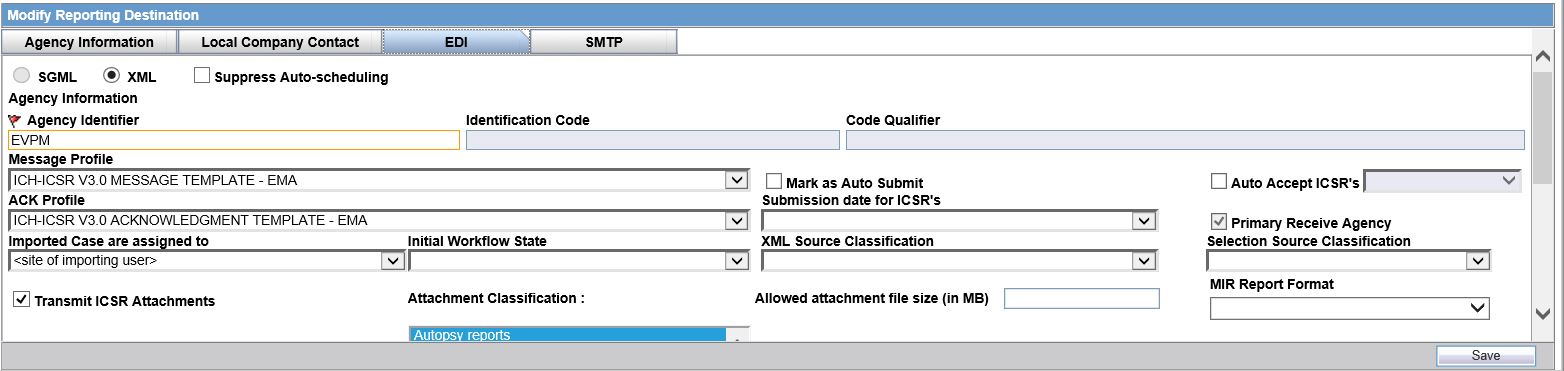 Surrounding text describes modify_reporting_destination.jpg.