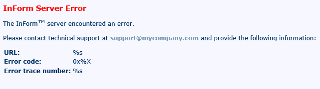 ISE_Error_Customized