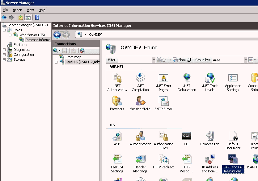 Surrounding text describes iis_cognos_isapi_cgi.gif.