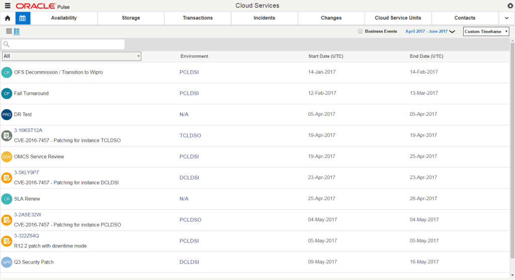 Calendar Dashboard