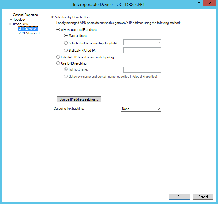 Click to expand This image shows where to specify the address to use for the interoperable device.