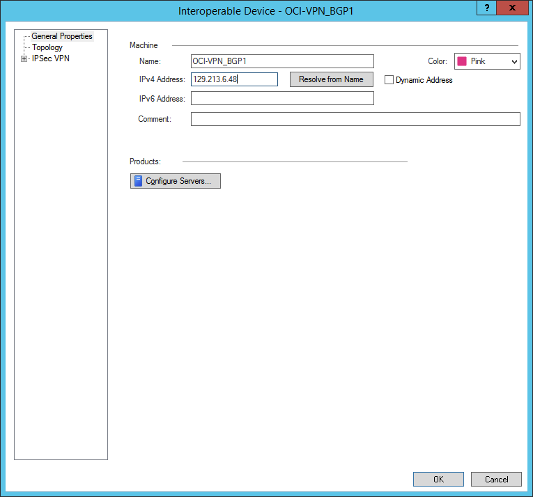 Click to expand This image shows where to configure the interoperable device.