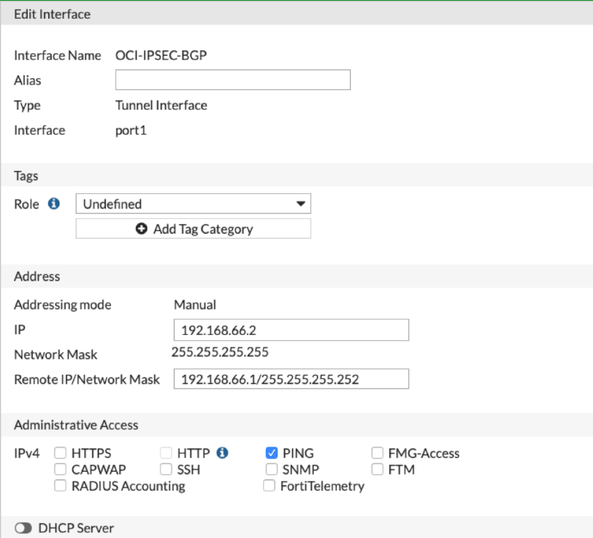 Click to expand This image shows configuration of BGP addresses and ICMP access.