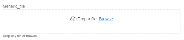 Click to expand File control.