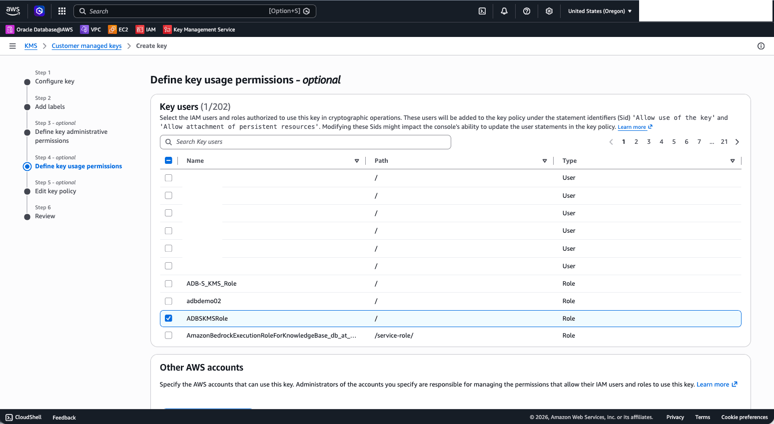 This screenshot shows how to configure a key. This screenshot shows how to configure a key.