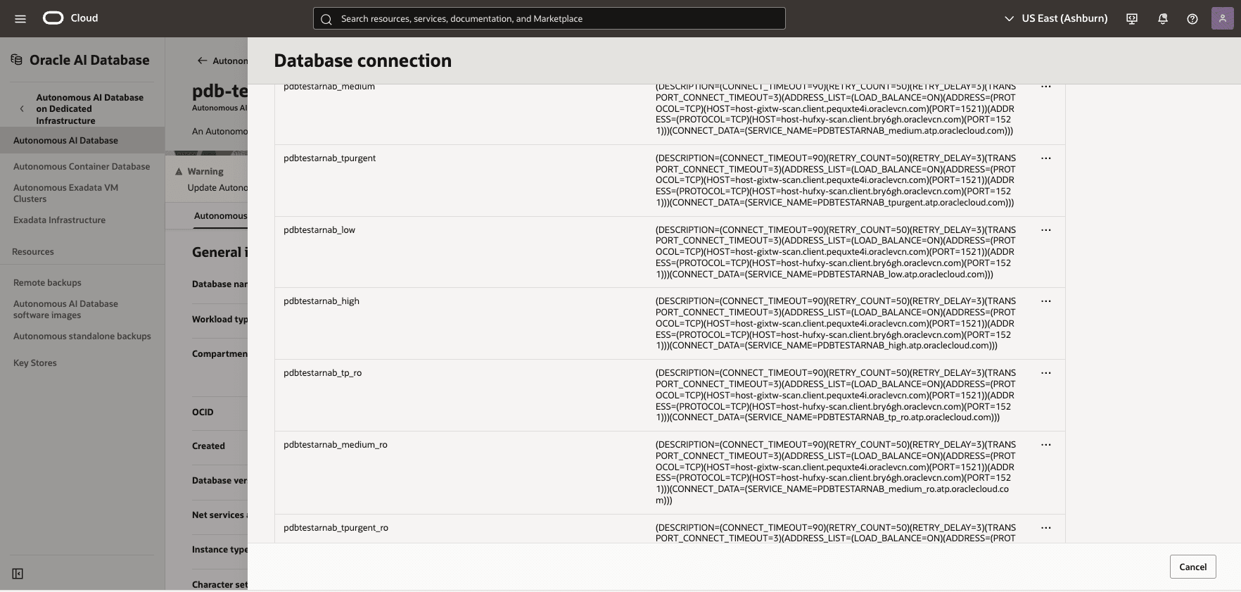 This screenshot shows database connection. This screenshot shows database connection.