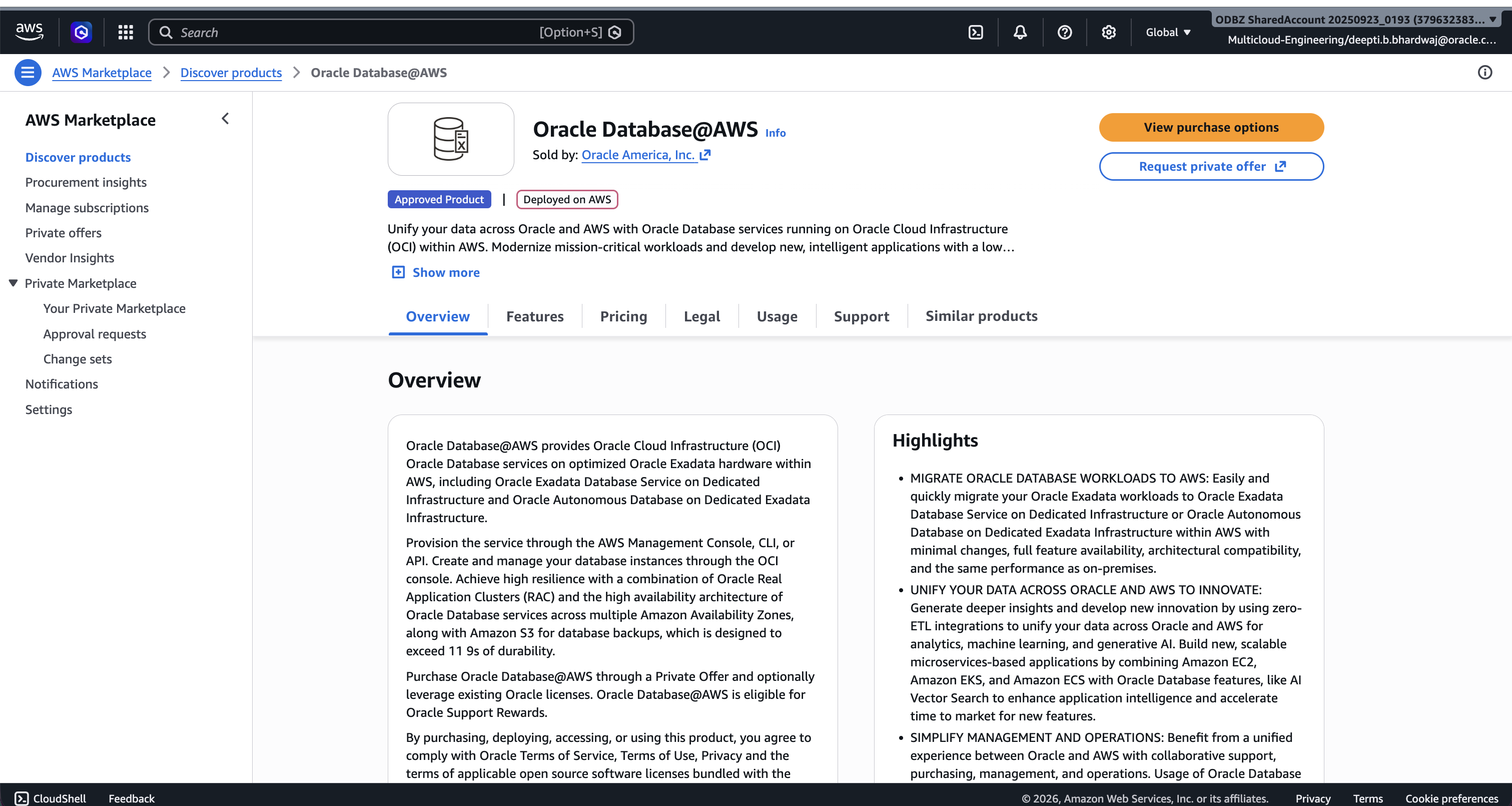 Click to expand View purchase options in AWS Marketplace