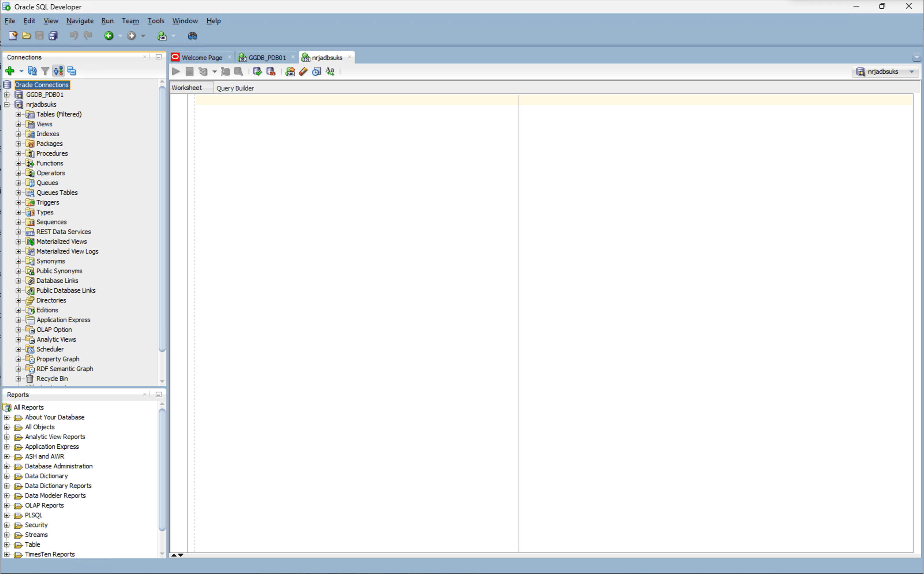 This screenshot shows how to connect to Autonomous AI Database.
