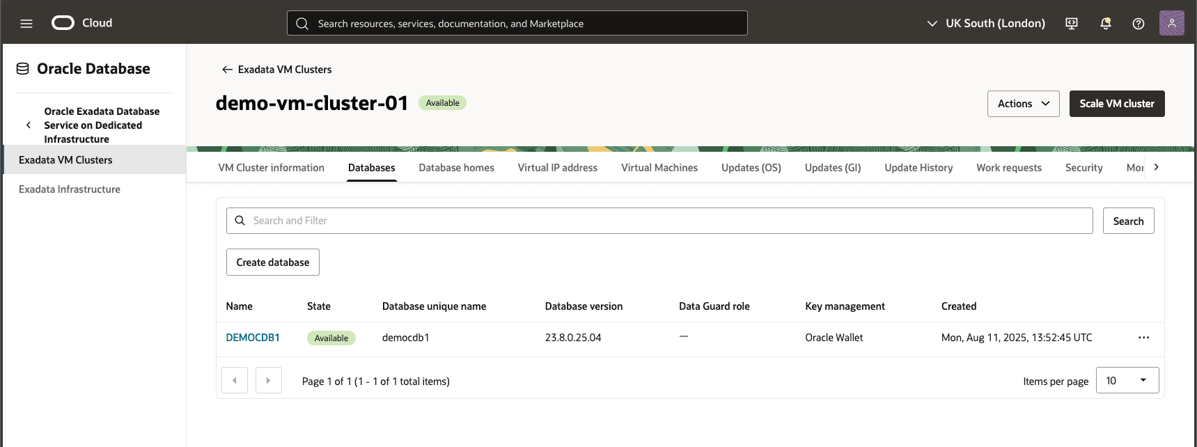 This screenshot shows the last step. This screenshot shows the last step.