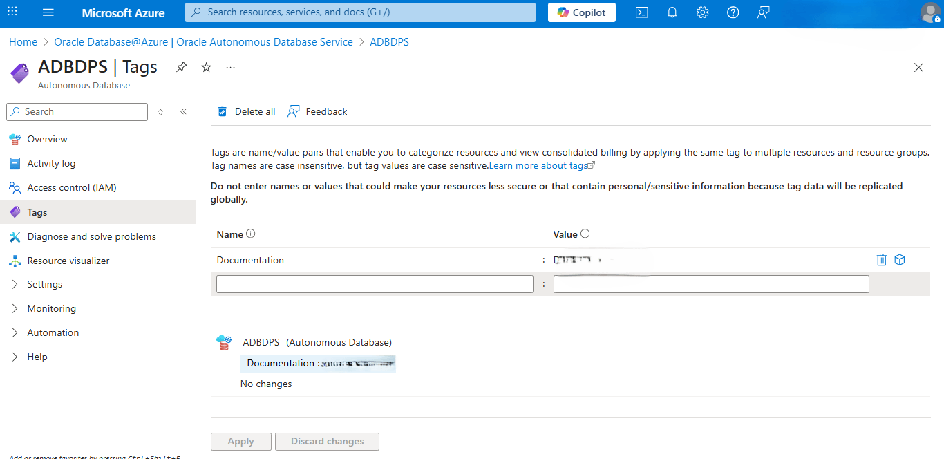 This screenshot shows how to modify tags. This screenshot shows how to modify tags.